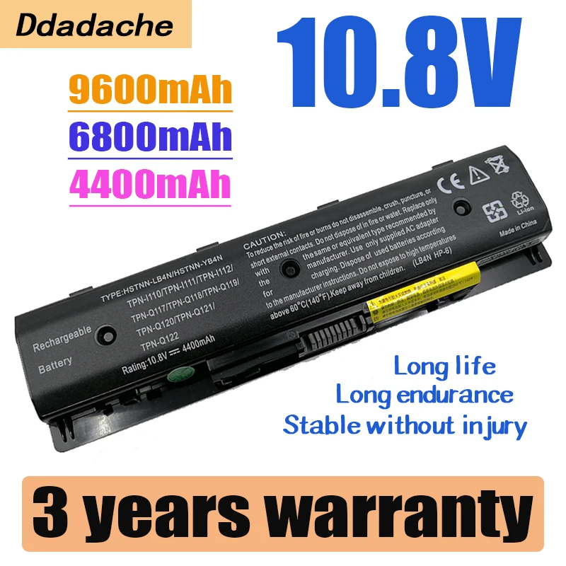 

11.1v 6 Cells Laptop Battery PI06 for Hp Envy 15 17 TouchSmart 17 Pavilion 15 17 HSTNN-LB40 LB40O LB4N LB4O UB4N PI09