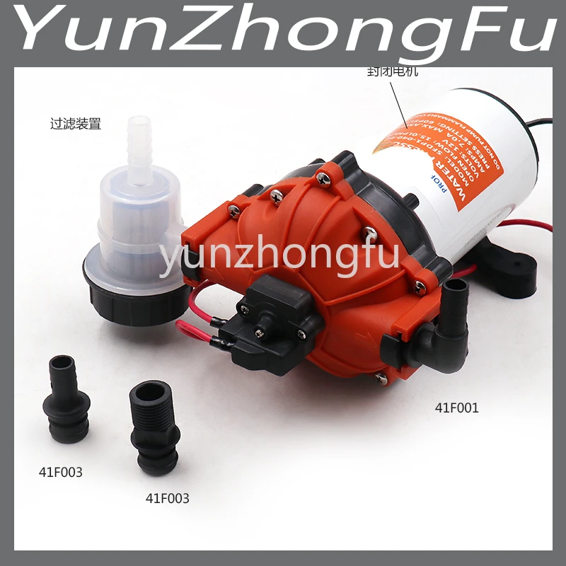 

Диафрагменный насос серии 52, самовсасывающий насос постоянного тока, водяной насос, автоматический насос, насос для мотора, яхты, насос-буст...