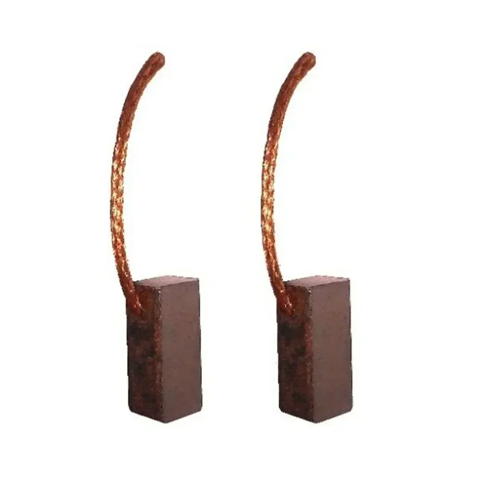 

2 шт. угольные щетки, прочные угольные щетки для двигателя, замена щетки для электродвигателей, инструменты, угловая шлифовальная машина