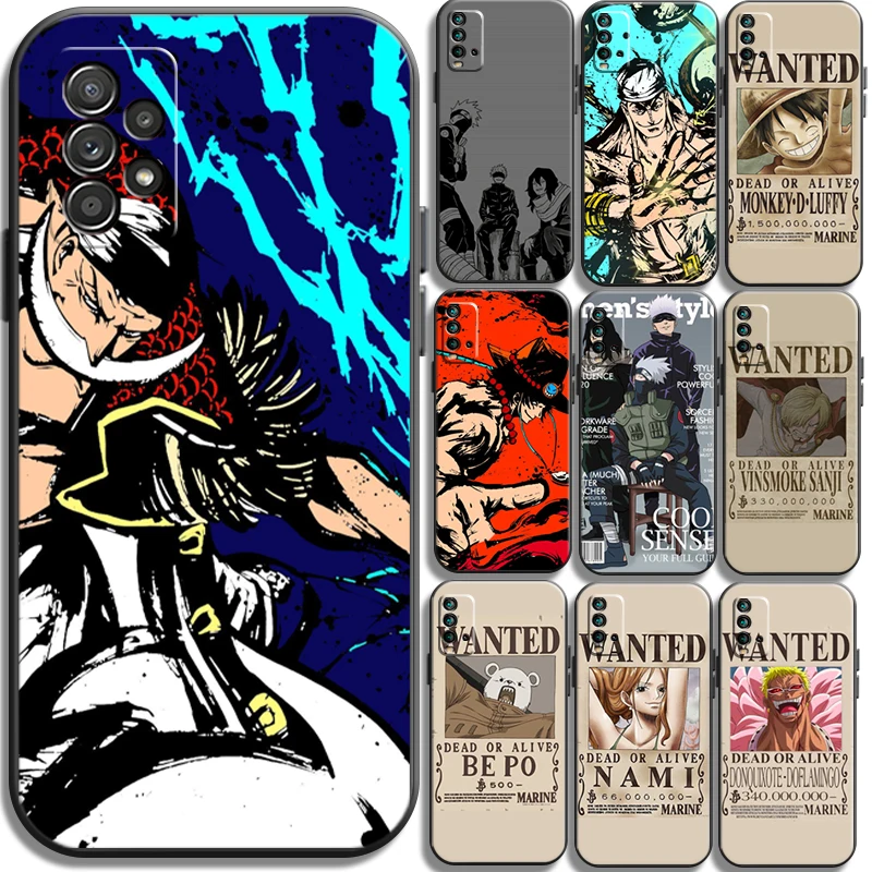 

One Piece Phone Cases For Xiaomi Redmi 9AT 9 9T 9A 9C Redmi Note 9 9 Pro 9S 9 Pro 5G Back Cover Coque Carcasa