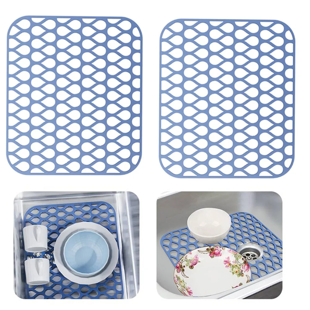 

Sink Mat Drain Mat Kitchen Sink Mat Multifunctional Wash Basin Mat Water Filter Mat