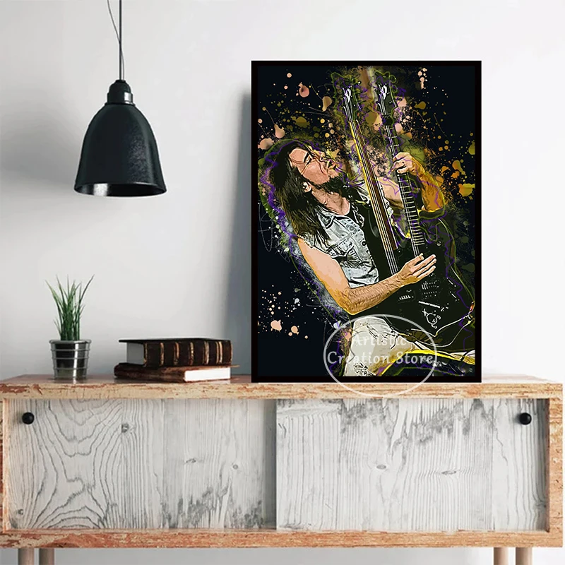 Рок-арт картина на холсте