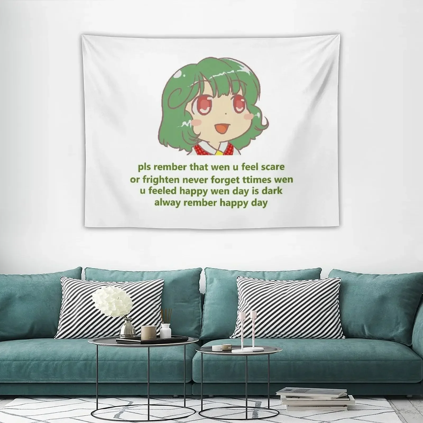 Гобелен Alway Remeber с днем комнатный эстетический гобелен для комнаты