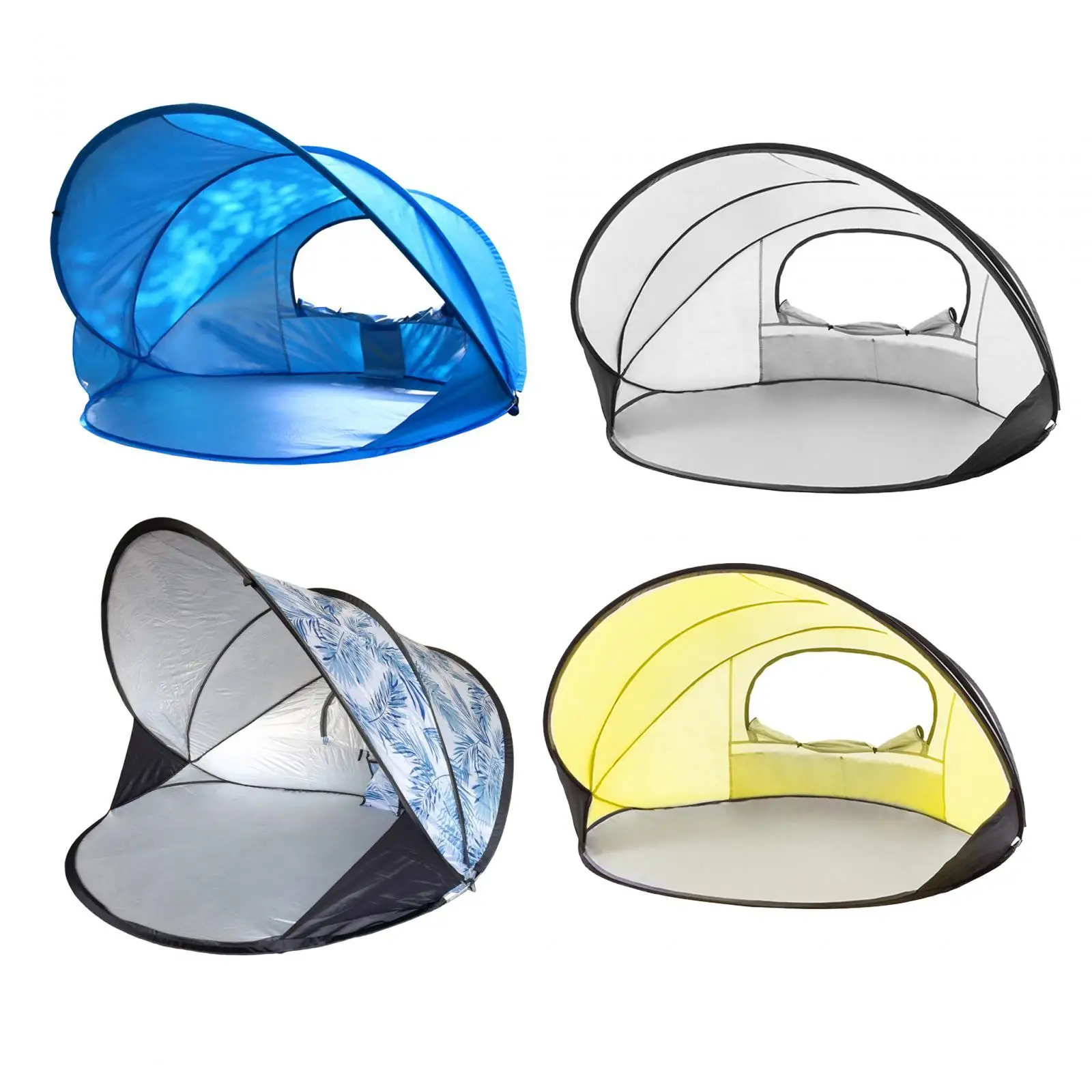 

Beach Tent Pop up Beach Shade 2 Person Beach Umbrella for Backyard 51x51x41inch Durable Versatile Waterproof with Carrying Bag