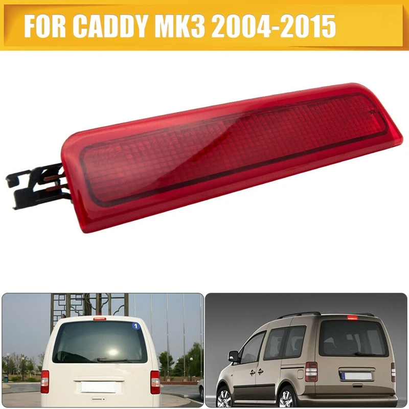 

For 2004-2015 Caddy LED Third 3Rd Center High Level Rear Brake Light Lamp 2K0945087C