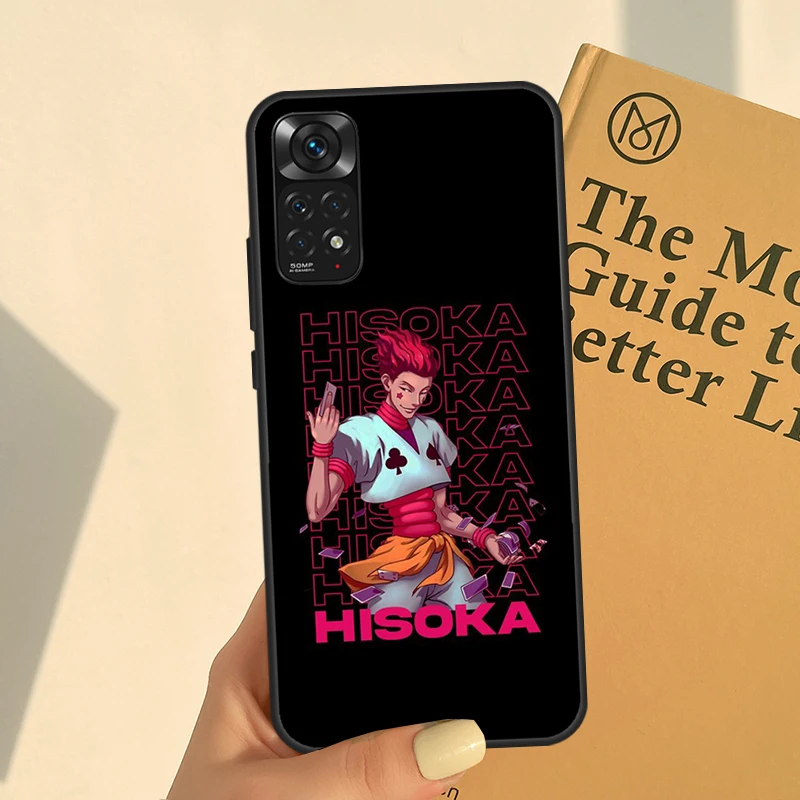 Чехол Hisoka hunter x для Xiaomi Redmi 12C 10A 10C 9C Note 12 Pro 11 10 9 8 10S 11S 12S |