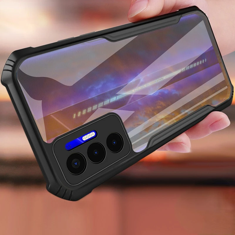 

Мягкий чехол из ТПУ для телефона Xiaomi 12 Pro, жесткие чехлы [Blade], ударопрочный армированный тонкий кристально прозрачный чехол, чехол