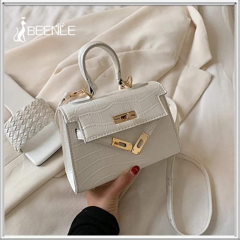 

BEENLE PU Handbags Fashion Ladies Shoulder Bag Luxury Designer Crossbody Bags Small Messenger Bags 2022 Summer Women's Handbag