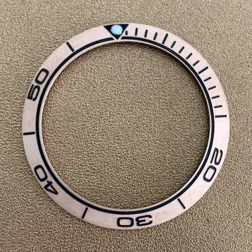 Watch Accessories 38mm Watch Bezel Insert Matte Aluminum Piece Bezel Mouth Outer Diameter 38mm Inner Diameter 30.5mm