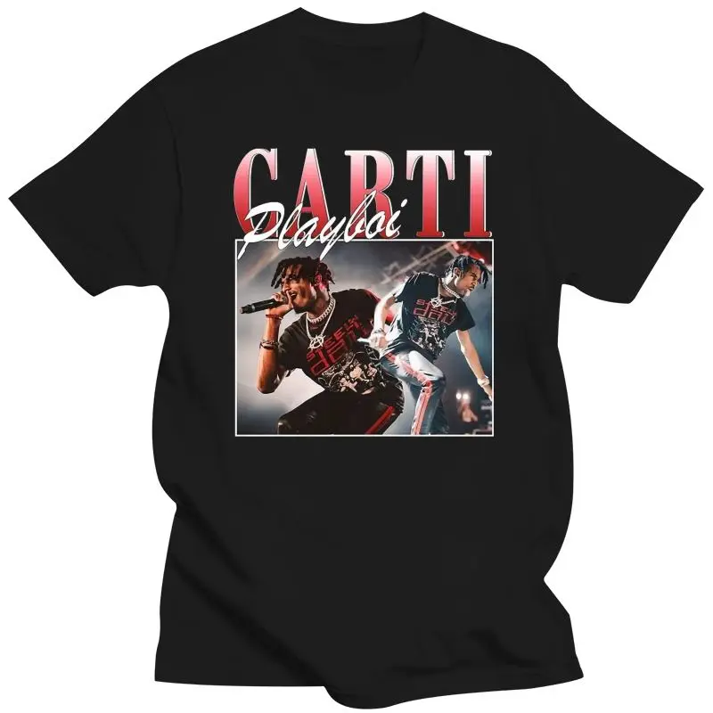 

Новинка 2022, Мужская футболка, Винтажная Футболка PLAYBOI CARTI, женская и Мужская футболка