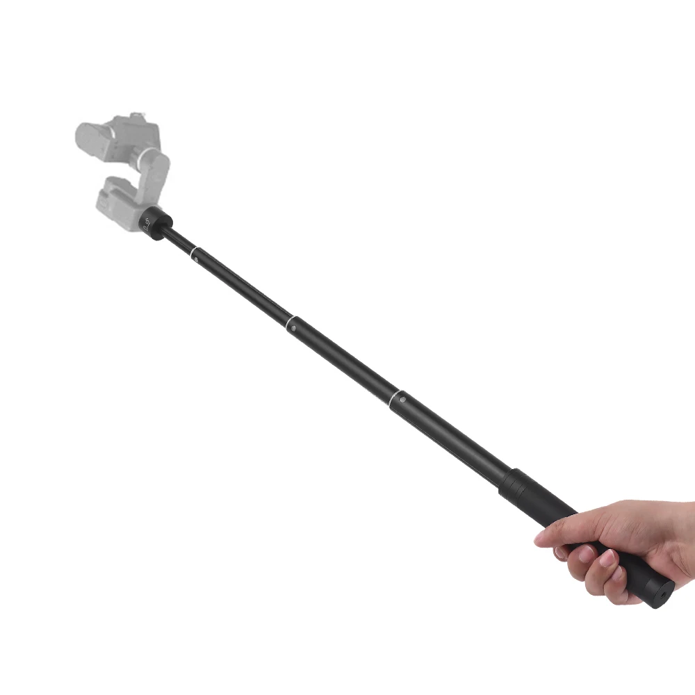 

Portable Handheld Adjustable Extension Pole 5-Section Extendable Selfie Stick 1/4 Inch Screw Mount for FeiyuTech G5 / G