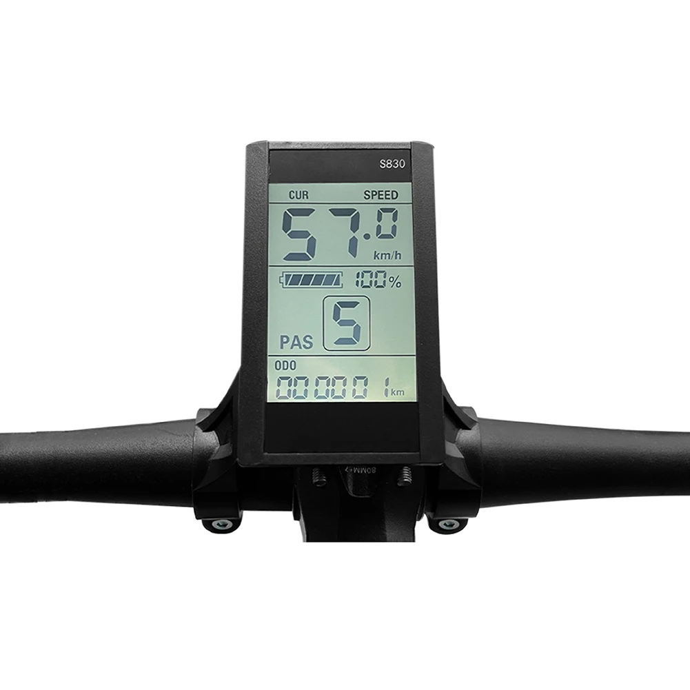 

Meter Assistant Sensor Electric Bicycle Display 1pcs 24/36/48V 24V-48V Accessories Anti-skid Bike Bike Scooter