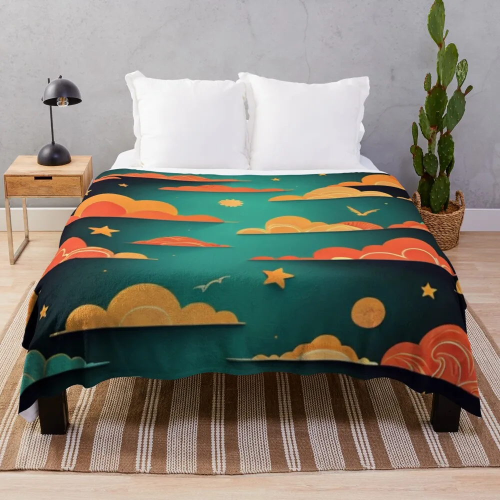 Одеяло Serene Cloudscape рождественские подарки утяжеленные одеяла