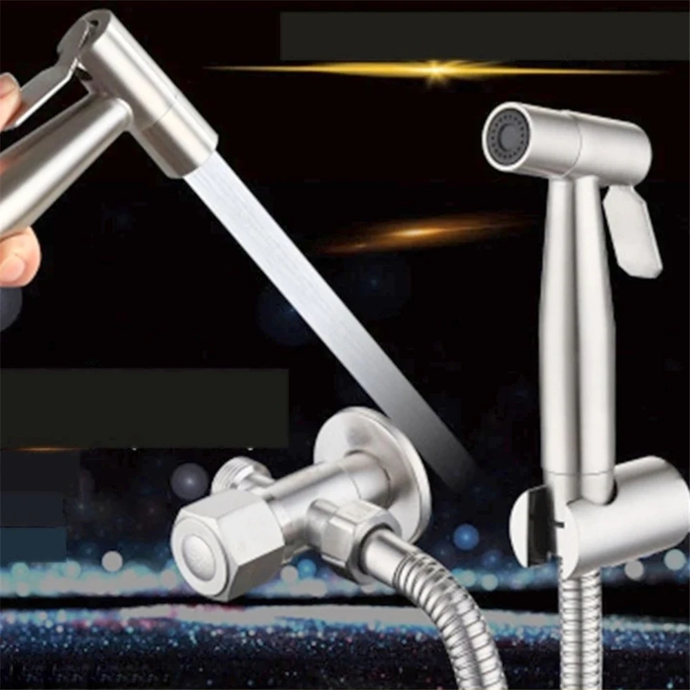 Биде из нержавеющей стали, ручной распылитель для унитаза ...