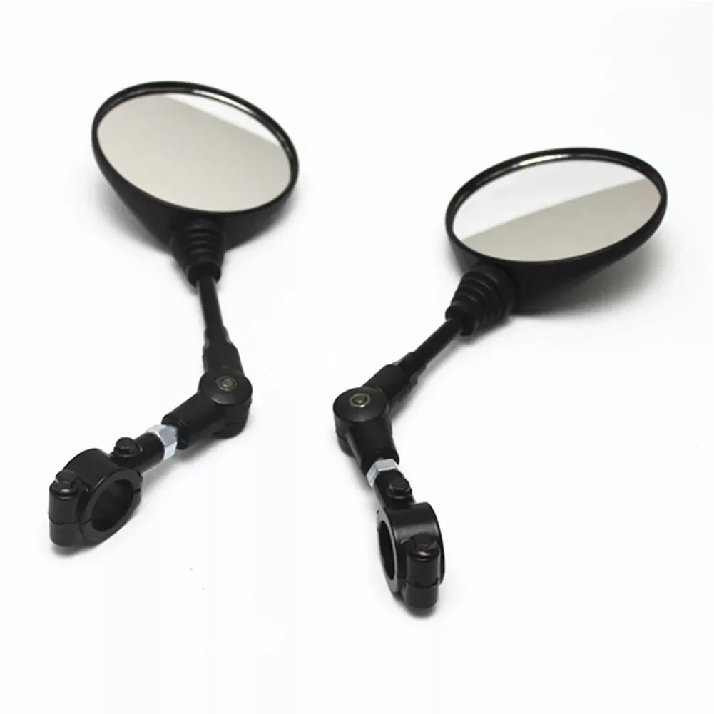 

1pair Replacement Parts Universal Side Handlebar Bar Motorcycle Rearview Mirror Easy Install ATV Scooter Accessories Folding