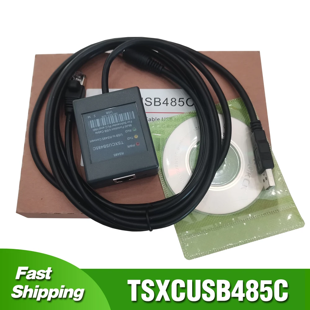 

TSXCUSB485C TSXCUSB485 TSXCRJMD25 Programming Cable For Schenider Modicon TSX PLC HMI Multi-function with Switch USB Port