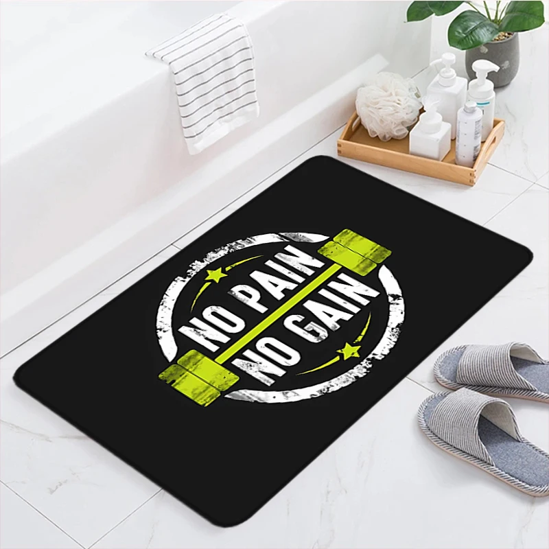

Door Mat Gym Room Mats Kitchen Rug Rugs Home Entrance Carpet Custom Carpets Bath Foot Prayer Bathroom Doormat Floor House Cute