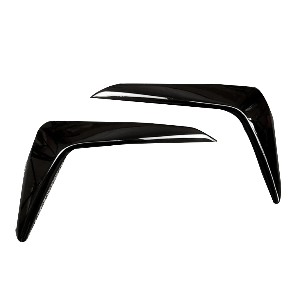 

For 2019 2020 2021 Front Bumper Fog Light Eyebrows Spoiler Decorative