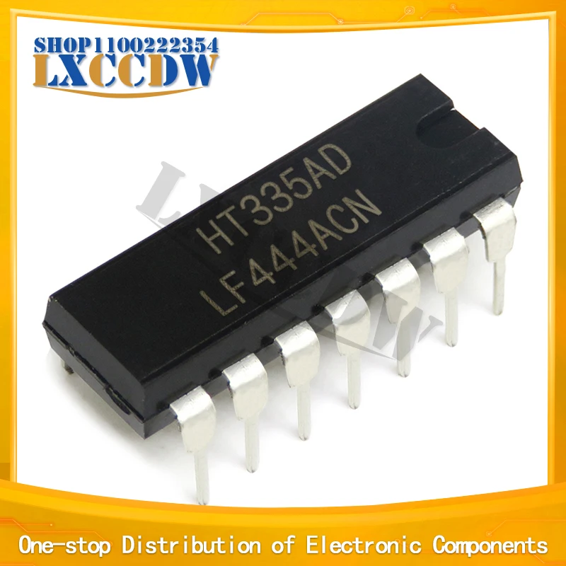 

10 шт. LF444ACN LF444CN LF444 DIP-14 в наличии