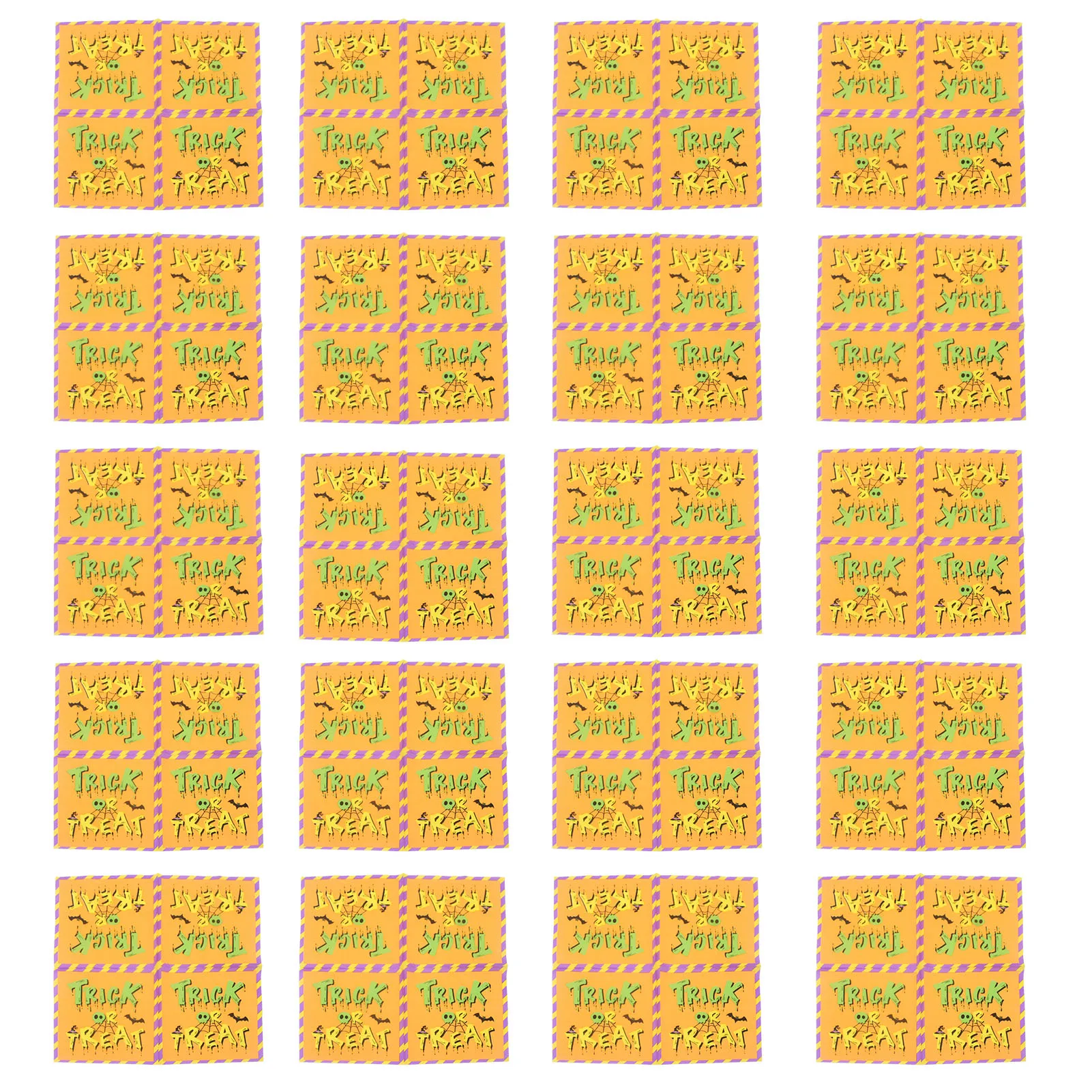 

Halloween Printed Napkins Colorful Halloween Pumpkin Bat Tissue Trick Or Treat Halloween Boy Girl Happy Boo Day Birthday Party