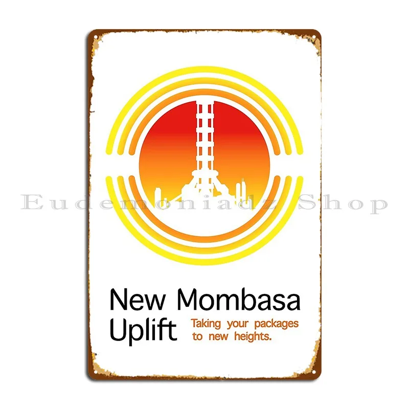 Новый подъем Mombasa фотография металлический плакат картина создание кинотеатра