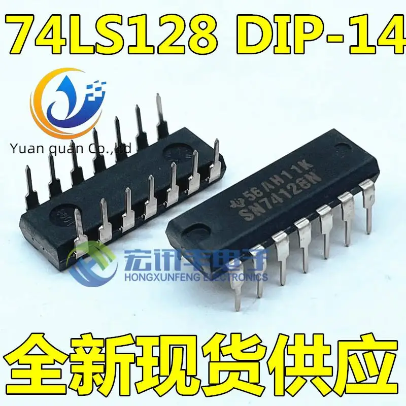 

30 шт. Оригинальный Новый логический чип SN74LS128N HD74LS128P SN74128N DIP-14