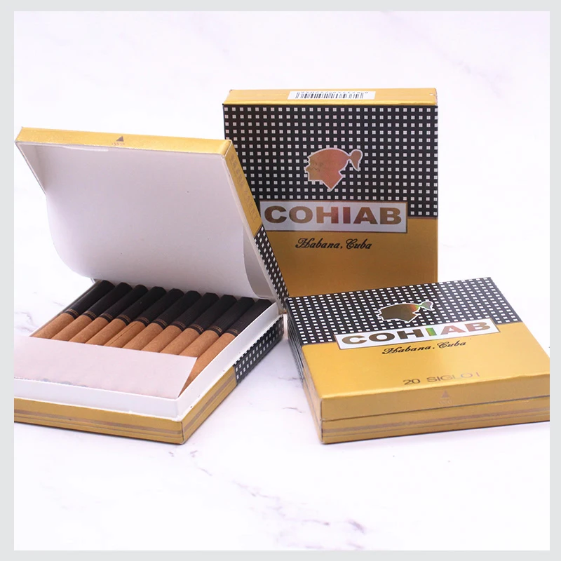 20 сигарет без никотина сигареты чай табак Вкус высококачественных кубинских