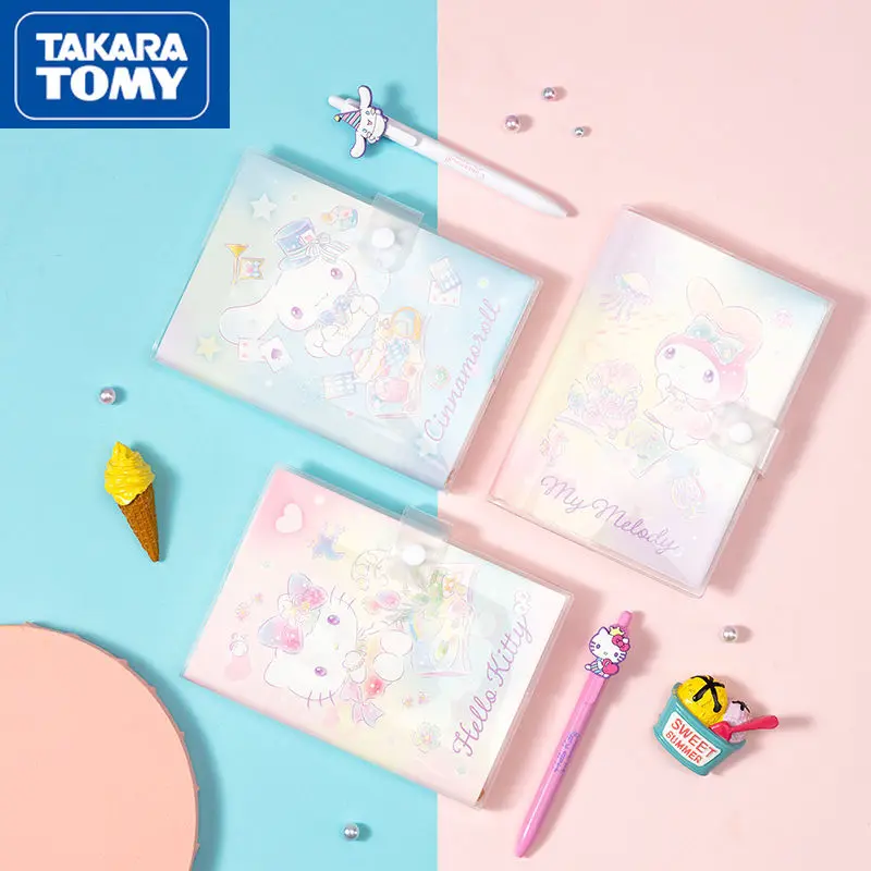 

TAKARA TOMY cute cartoon Hello Kitty notebook simple girl heart creative diary stationery children's school supplies