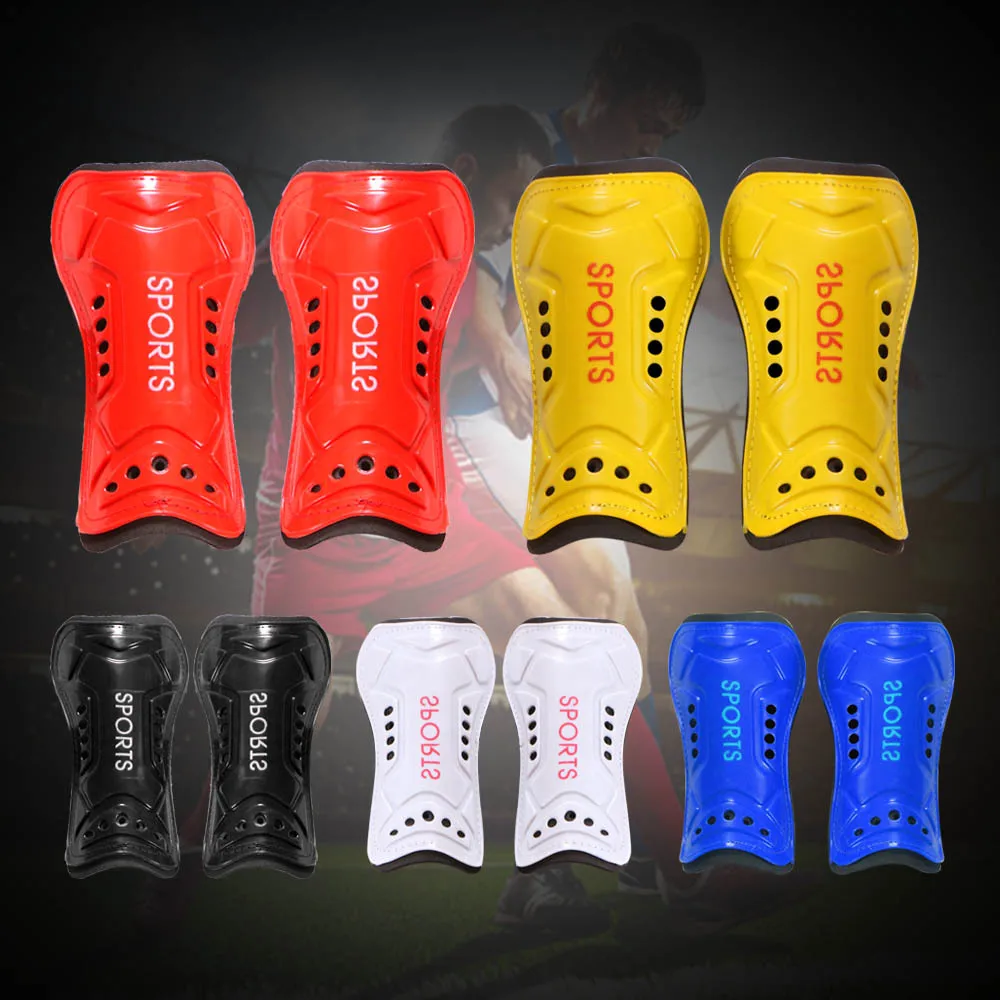 

2Pairs Football Straps Guards Fixed Sport Shin Calf Guards For Child Kid Soccer Training Leg Guards Knee Protector Injury Sports