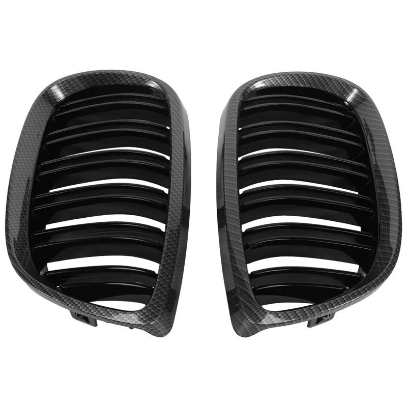 Передняя решетка из углеродного волокна для BMW E90 E92 E93 M3 328I 335I 2007-2011 51137157275 51137157276