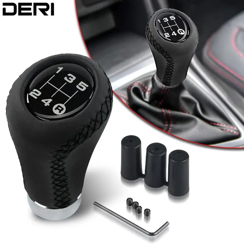 

Ручка переключения передач, универсальная ручка переключения передач, 5 скоростей, LHD RHD, цвет черный/хром