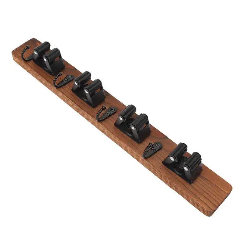 

Mop Holder Sturdy Structure Mop Holder Wall Mount for Offices