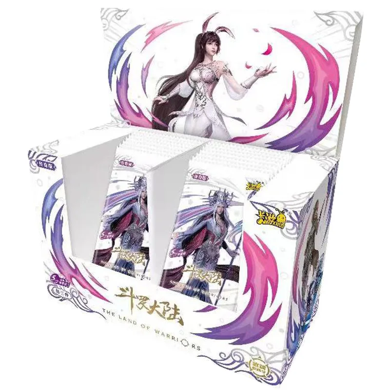 

120 шт/коробка Dou Luo Da Lu карты doulo Dalu игра Тан Сан бумажные карты детские игрушки девочка мальчик коллекция канцелярские принадлежности с рождественской тематикой подарок