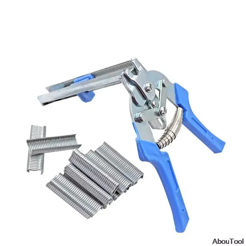 

Hog Ring Plier Tool M Clips Staples Chicken Iron Wire Mesh Cage Fencing Caged Clamp Poultry Supplies Cage tongs Ring Plier Tool