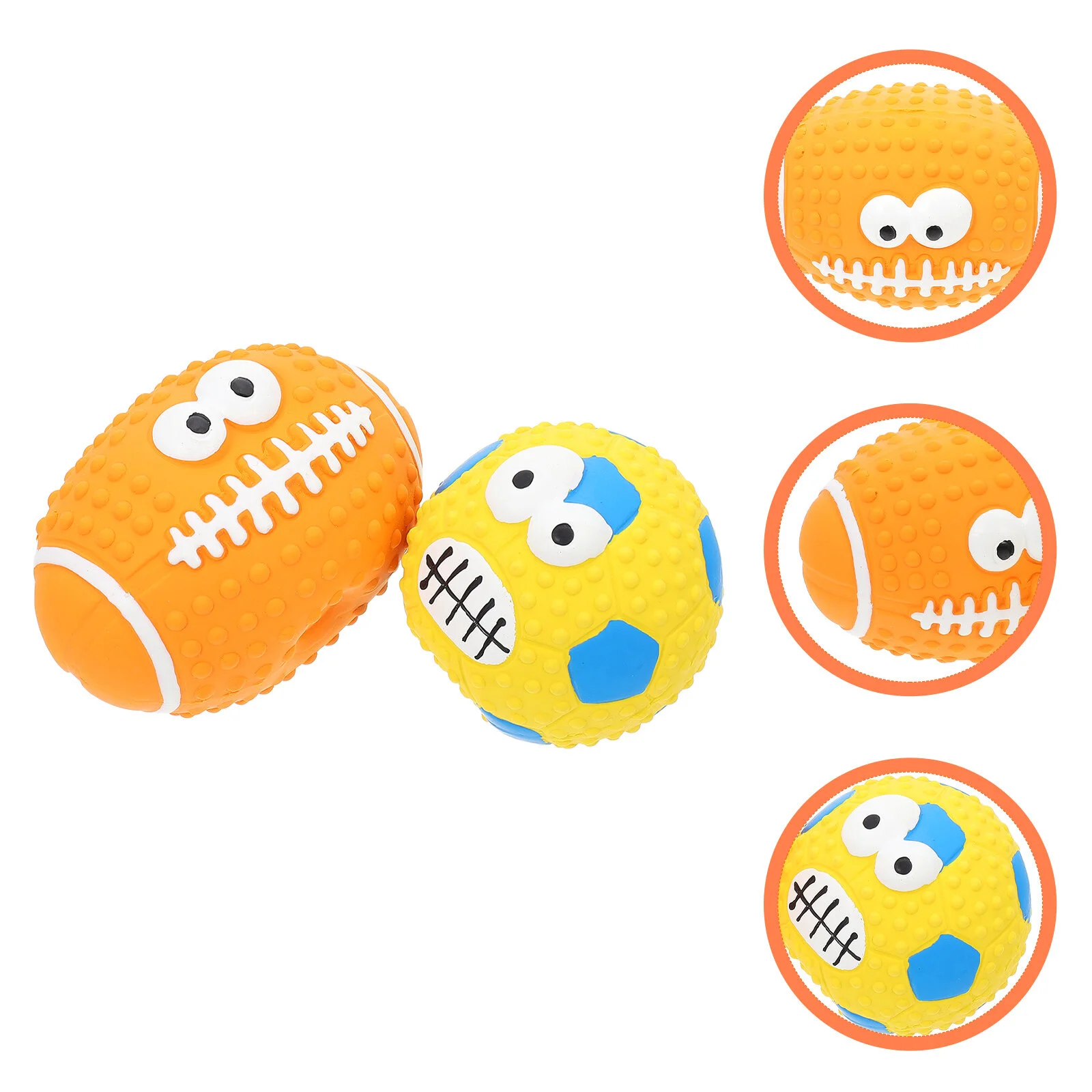 

2 Pcs Cat Toy Puppy Accessory Accessories Small Dogs Portable Chew Clean Interactive Plaything