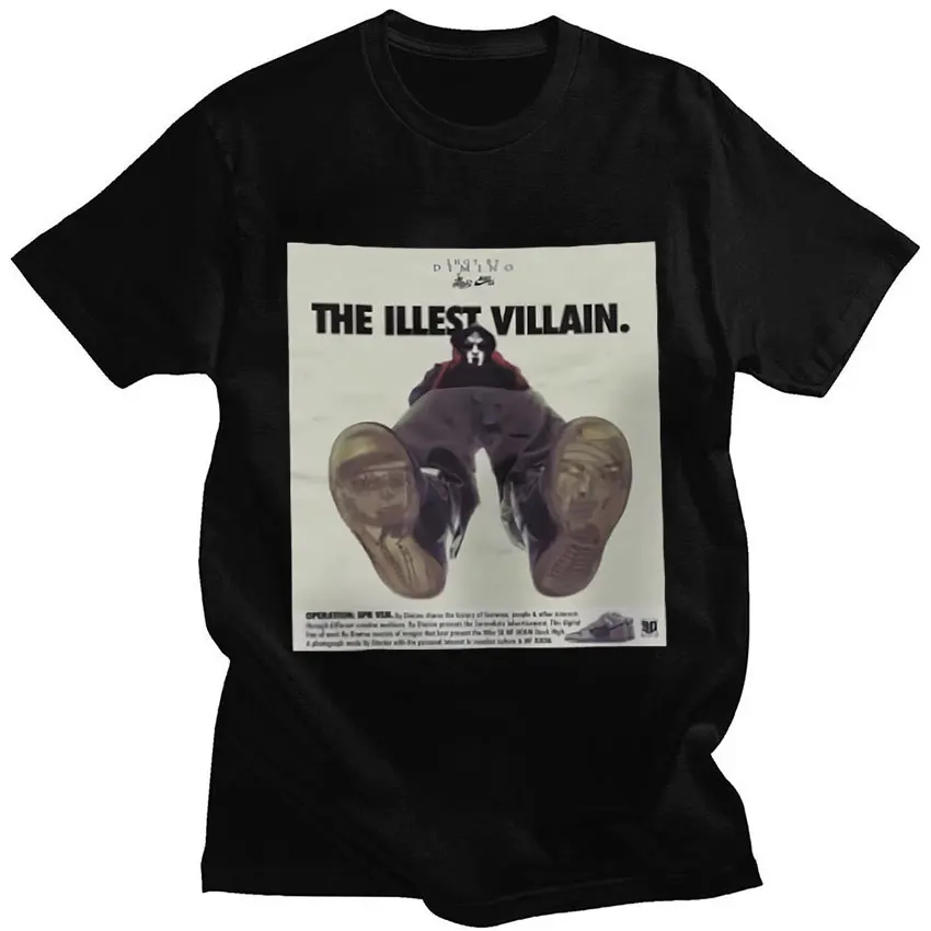 

Singer Mf Doom 90s Vintage Graphic Tee Shirt Men Women Cool Hip Hop Oversized T-Shirt Harajuku Tops Cotton Short Sleeve T Shirts