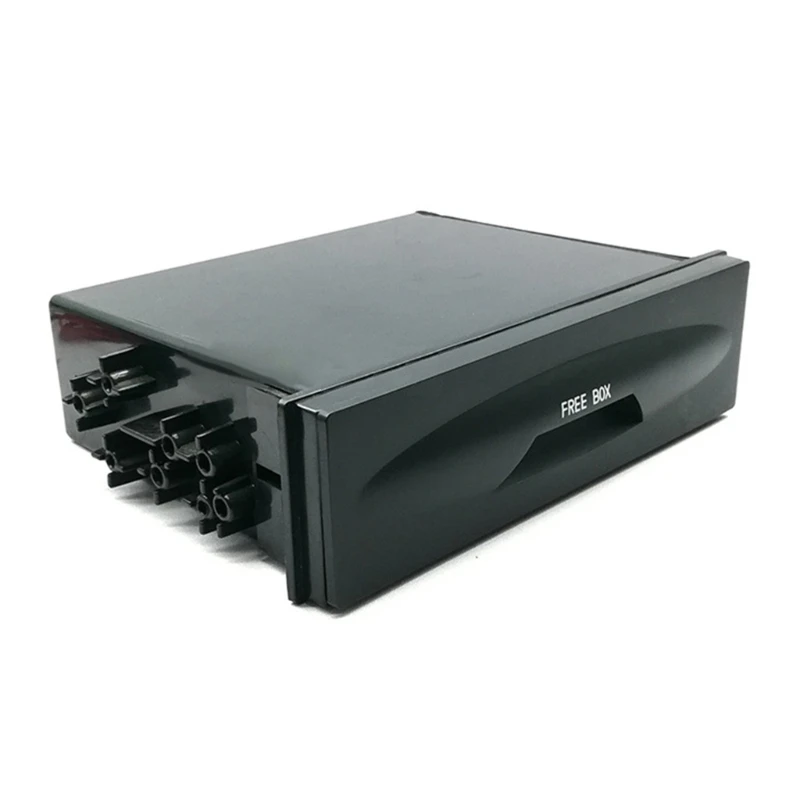 1 Din автомобильная стереосистема переоборудование ящика для хранения приборной