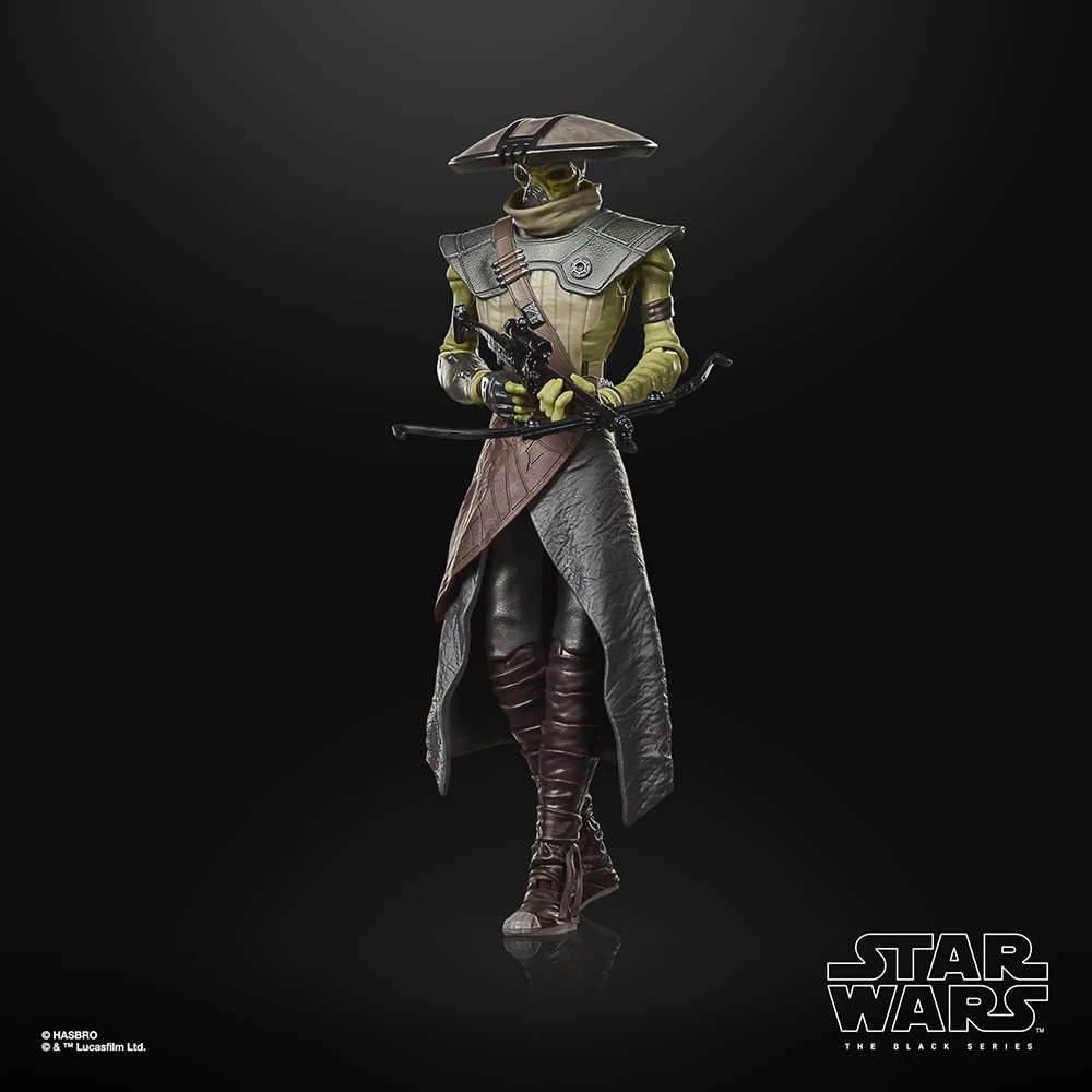 Фото В наличии: Коллекционная фигурка Hasbro Star Wars The Black Series The Mandalorian & Grogu Movie Embo, 15 см, оригинальная модель, подарок №2