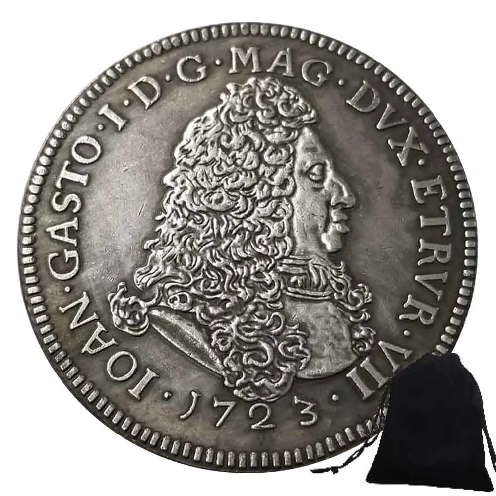 1723 Роскошная итальянская молитва на удачу памятная монета удачу/карман новинка