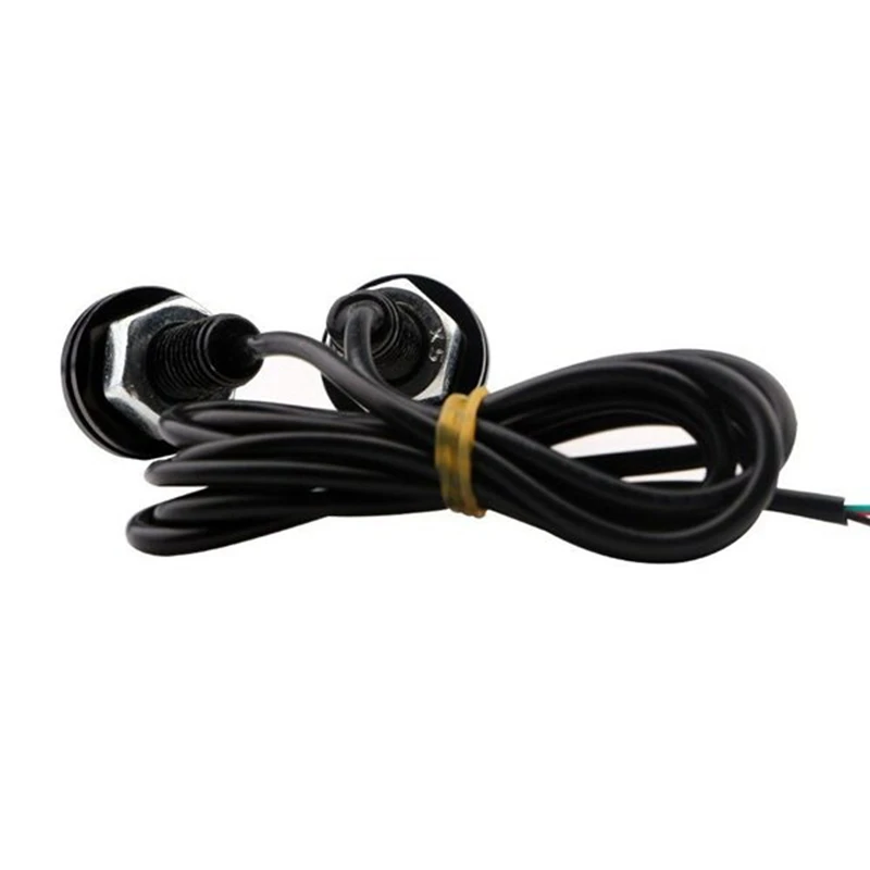 100 шт. 12 в 23 мм двухцветный Switchback 4014 Smd светодиодный Drl Eagle Eye дневные фонари заднего