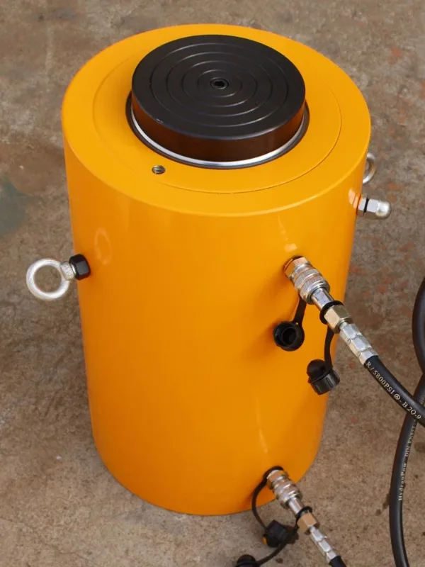 Электрический гидравлический домкрат 50 тонн и 100 вертикальный разделенный