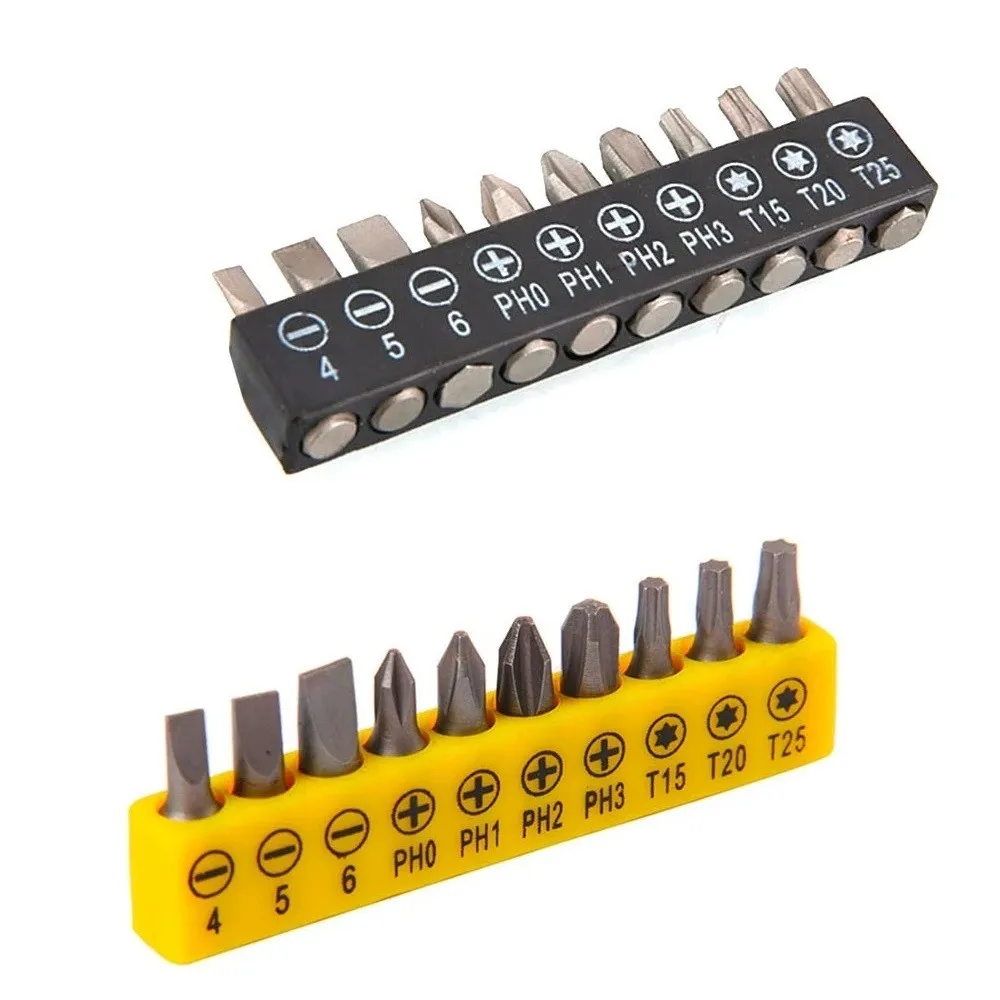 

1PC 1/4'' 6.35mm Hex Shank Insert Bit Set Torx FlatElectric Screwdriver Screws Head Cross Drilling Tool Parts