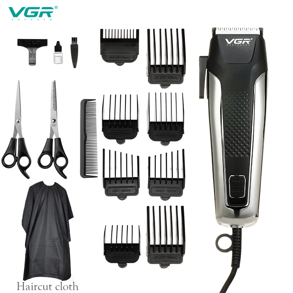 Corded Beard Trimmer, Hair Clipper, Haircut Trimmer, Grooming Detailer Kit for Men For Beard,Mustache,Stubble,Ear,Body Grooming