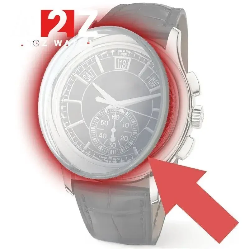 Сапфировое стекло для часов PP Patek Philippe 5905 Complications Collection Pan shape (art.: 3920dbd8545eb) - 3920dbd8545eb