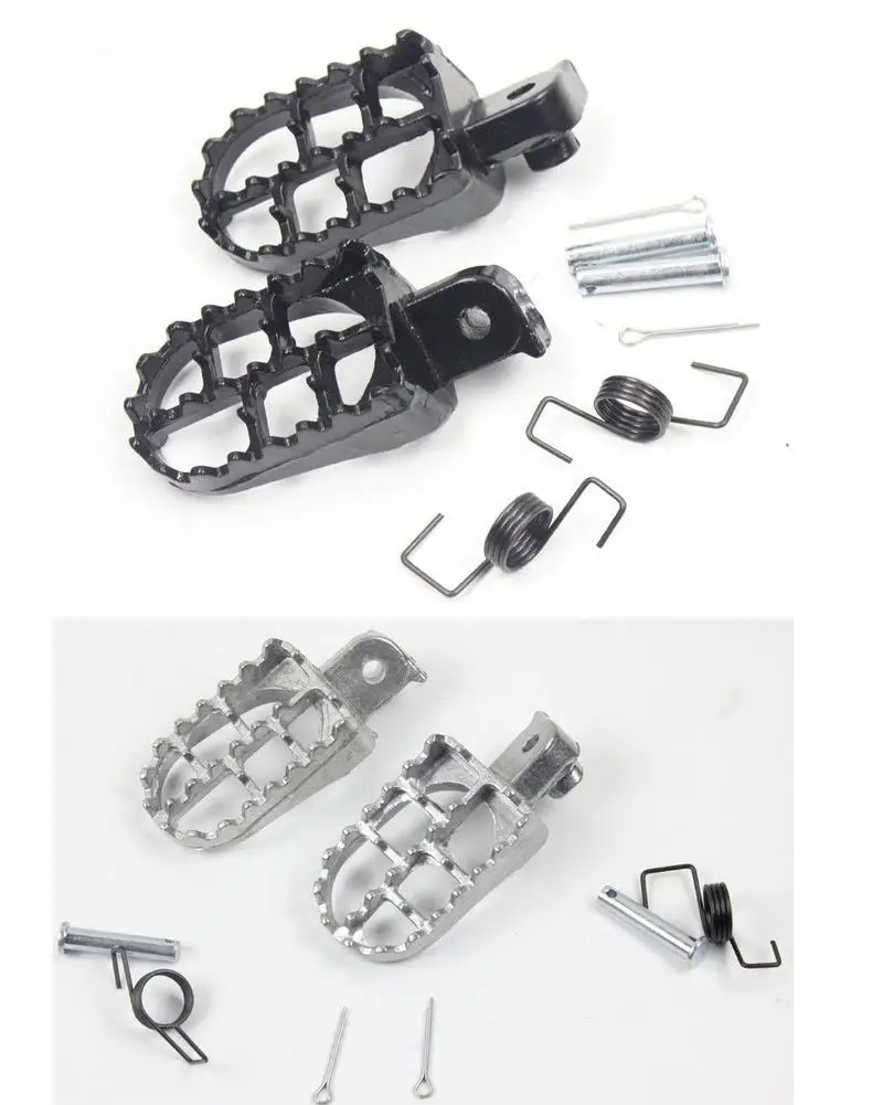 

Motorcycle CNC Foot Pegs Rests Footrest Footpeg Pedals For Yamaha PW50 PW80 TW200 Honda CRF 50/70/80/100 Honda XR50 XR70 Bikes