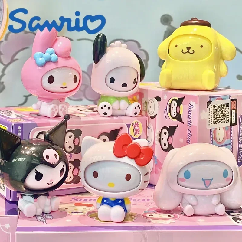 Женская Игрушка Sanrio Kawaii с изображением милого лица коллекционная игрушка My Melody
