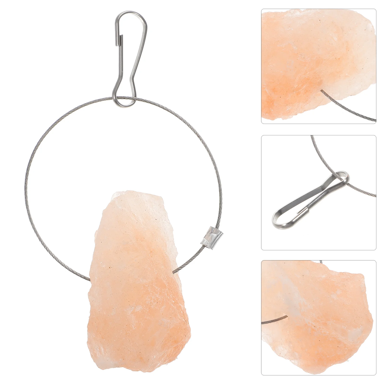 

6 Pcs Rabbit Mineral Salt Blocks Lick Toy Animals Brick Licking Hamster Natural Hanging Food Rose