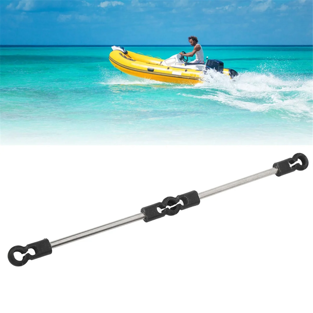 Тяга рычага Accel для подвесного мотора Yamaha 2-тактный 50 л.с. 70 75 80 85 90 688-41217-01 688-41217-00