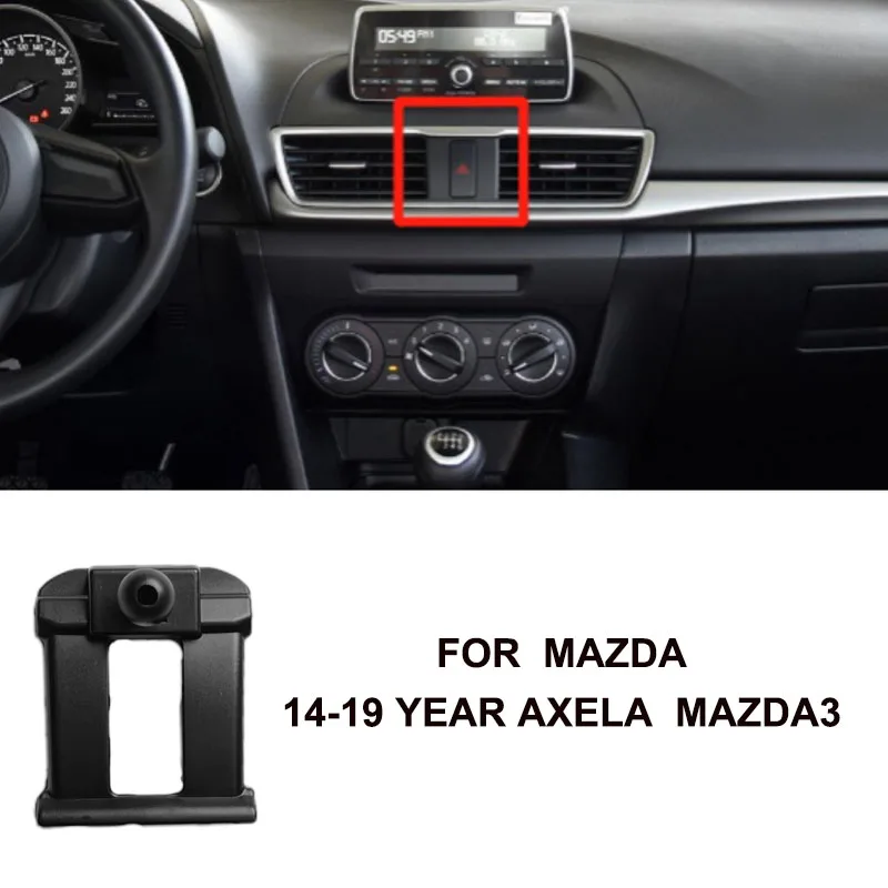 

Для MAZDA 6 ATENZA 2004-2023, MAZDA 3 AXELA 2006-2023, CX5 2013-2023, специальный автомобильный держатель для телефона, подставка, монтажный кронштейн