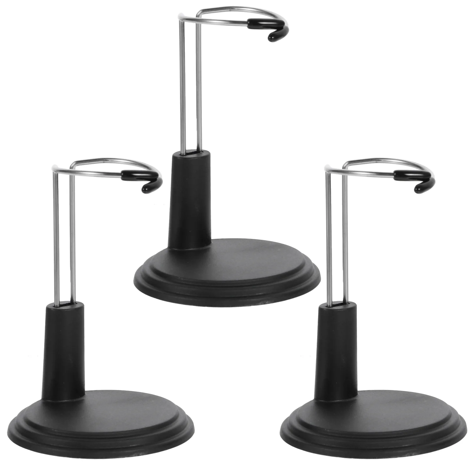 

3 PCS Miniatures Stand Stands Show Display Rack Support Frame Holding Bracket